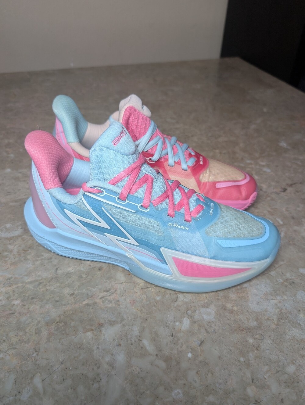 361 Degrees BIG3 4.0 Quick Reverse Inverted Basketball Shoes Men's Size 7 No Box
